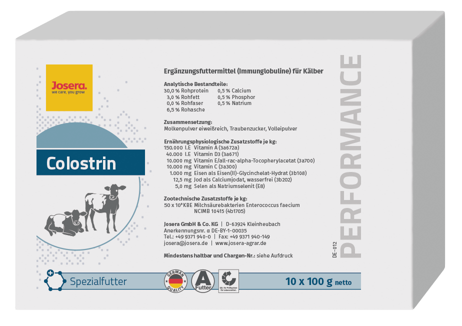 JOSERA package colostrin